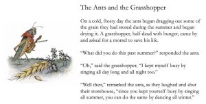 The Ants and the Grasshopper